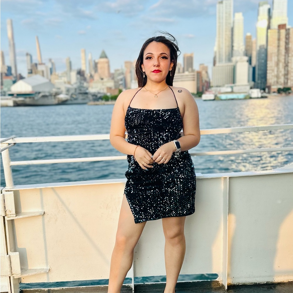 Split hem bodycon Dress